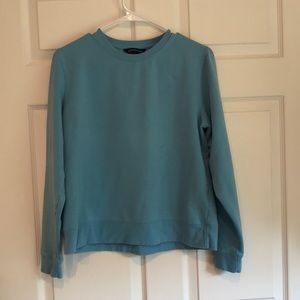 Lands end vintage bird egg blue sweatshirt
